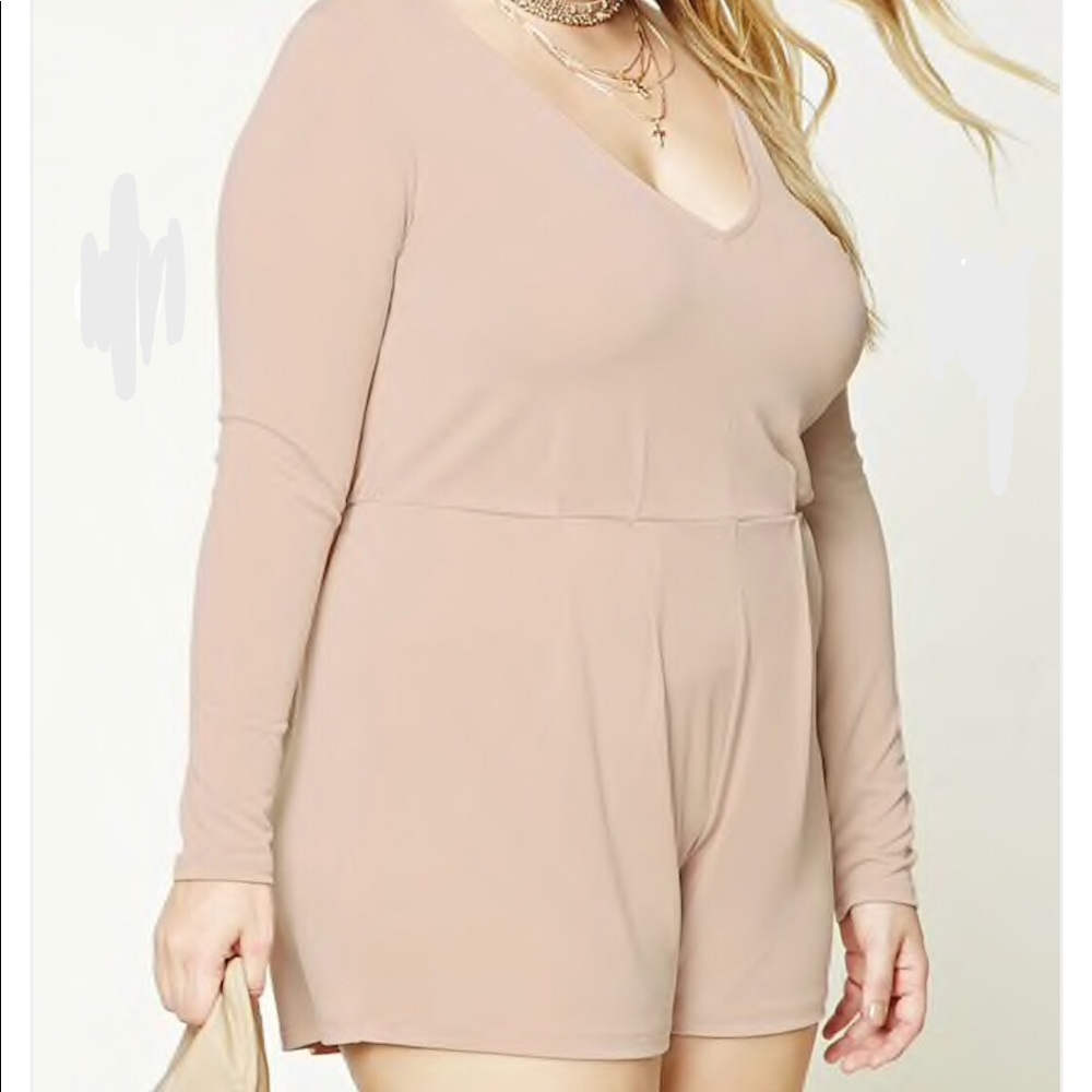 Forever 21+ V-Neck Romper